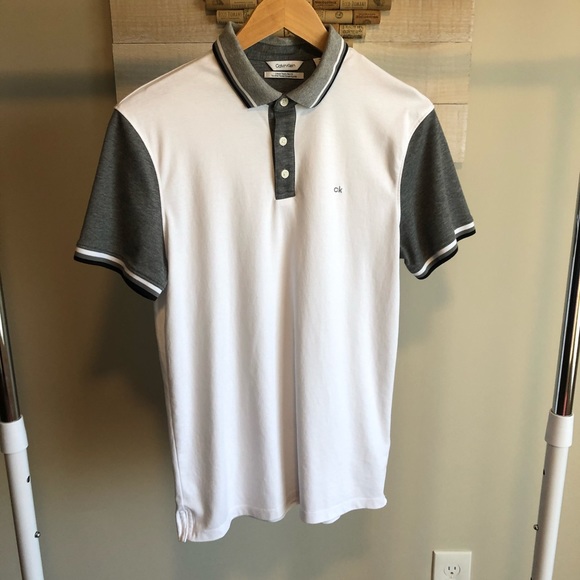 calvin klein polo slim fit